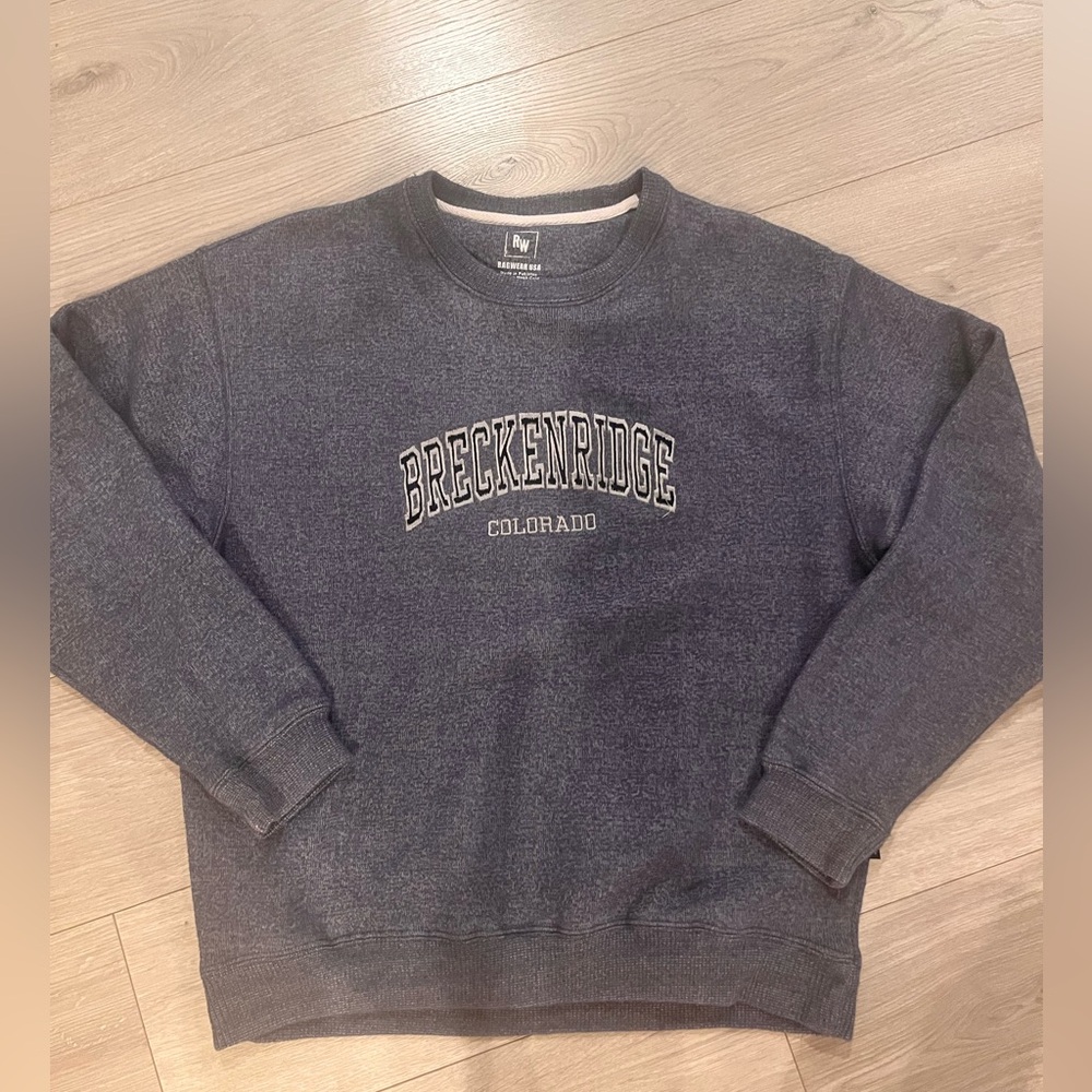 Breckenridge, Colorado large hoodie unisex